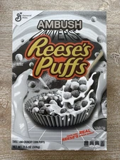 Reese’s Puff’s Ambush Limited Edition Cereal 2023 Sealed Box