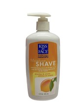Kiss My Face Moisture Shave Peaches Cream 11 oz Old Version Made in USA