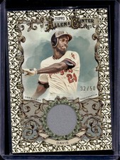 Chili Davis 2025 Topps Allen & Ginter #AGR-CD Gold Filagree Jersey Relic /50