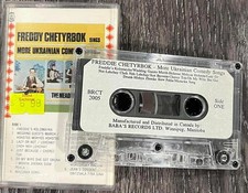 Freddie Chetyrbok - More Ukranian Comedy Songs Cassette Tape VG C45