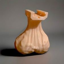 Custom Order: 3x Flesh color 3D printed TPU Tac sacs with squishy feeling.