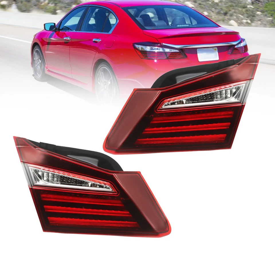 Juego de luces traseras interiores para maletero derecho e izquierdo Honda Accord 2016 2017 sedán Foto 2 de 4