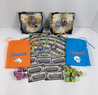 MASMORRA Arcadia Board Game MONSTERS DICE EXPANSION Used COMPLETE No Box