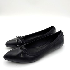 Anne Klein Ober Ballet Flat Shoes Slip-On Women's Black Size US11M EU41