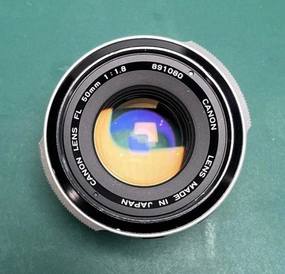 ジャンク　Canon　NO.85686 f:1.8 50mmヴィンテージレトロ Canon f/1.8 Camera Lenses FL 50mm Focal for sale - eBay