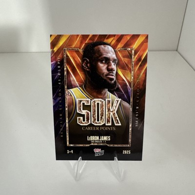 2024/25 Topps Now - Set of LeBron James  50 K Career Points 