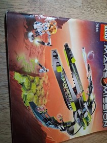 LEGO 7646 ETX Alien Infiltrator Instruction Manual Mars Mission No Bricks