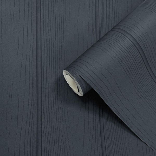 Zunge & Nut Tapete Navy Holden 13993 Holzpaneel Effekt Design-image