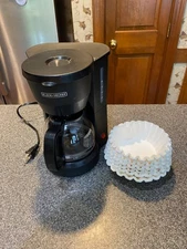 Black+Decker 5-Cup Coffee Maker Model DCM600B - Used, Working