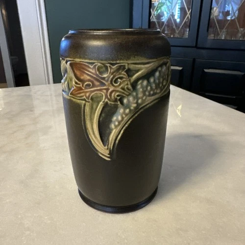Roseville Antique Pottery Rosecraft Vintage 6.25"H Vase 1924