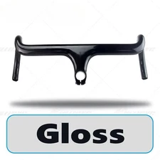 Road Gravel Bike Carbon Handlebar 28.6mm Full Internal Cable Routing Drop Bar