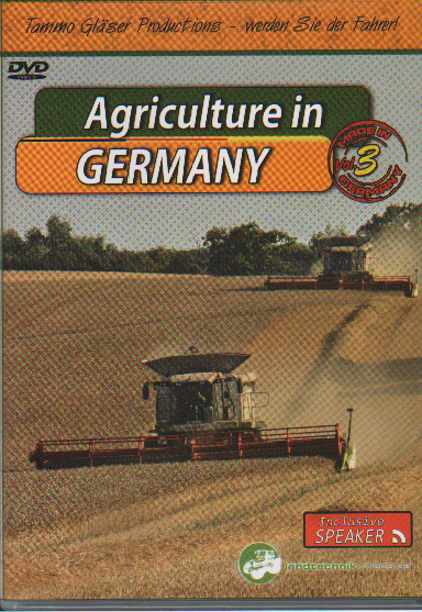 Tractor Farming DVD: AGRICULTURE IN GERMANY VOL 3.