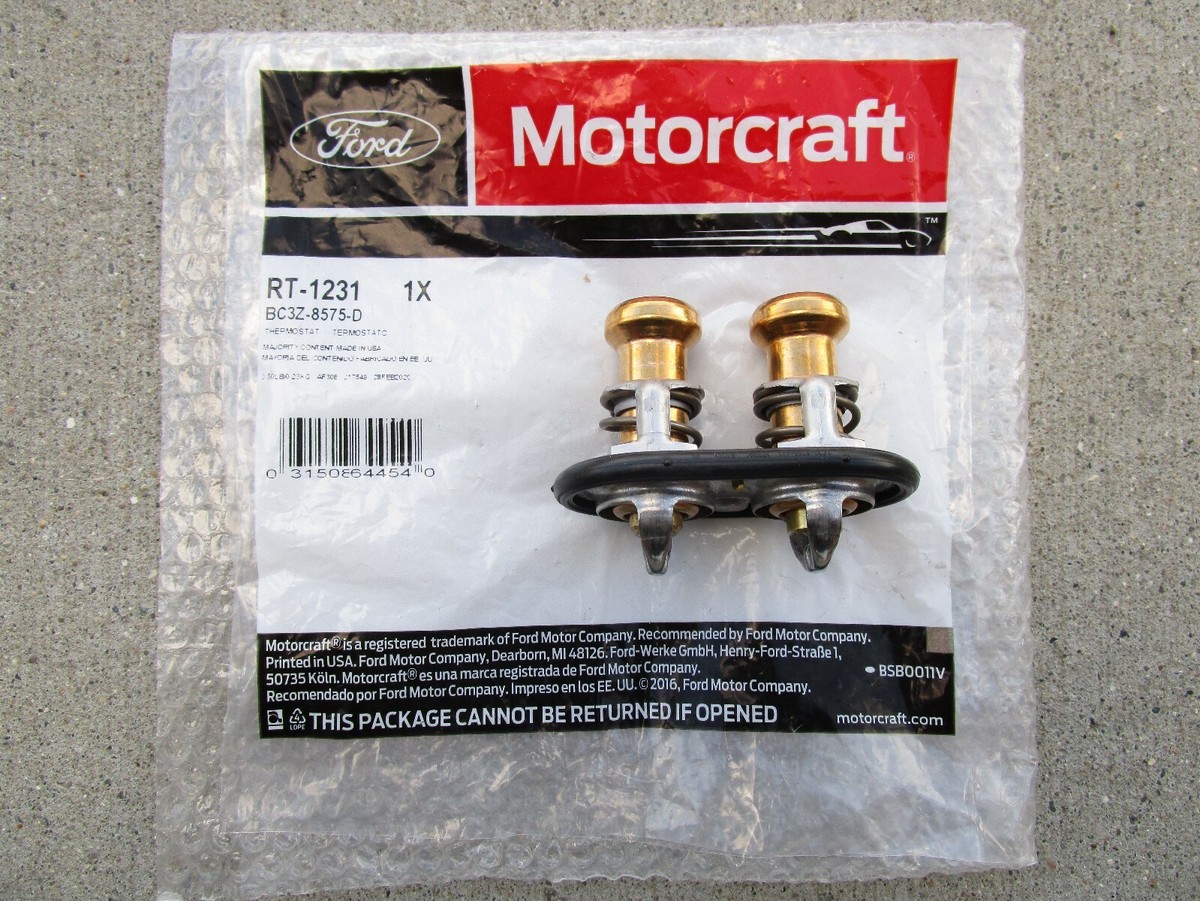 FORD BC3Z-8575-D BC3Z8575D MOTORCRAFT RT-1231 ENGINE COOLANT