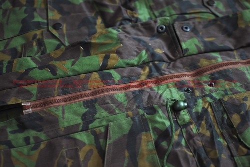 Rare Genuine Cyprus Army cold weather DPM Camo Jacket Winter Parka M - Picture 7 of 12