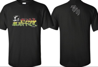 Men s Women s Madd Hatter Black Shirt Size XLarge