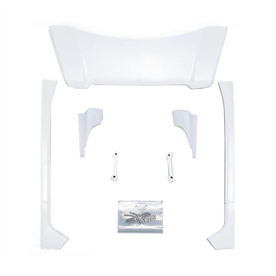 Plastic Cab Roof Spoiler Narrow Side Wing for 1/14 Tamiya RC Tractor Truck 770S - Image 2 of 2