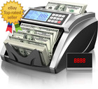 Money Counter Machine with Value Bill Count Cash Counter for Dollar, Euro with U