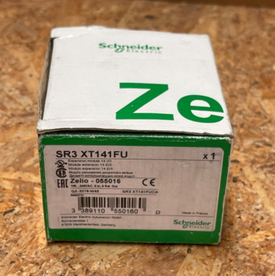 Schneider Electric   SR3XT141FU   Zelio Logic SR3 Discrete I/O Extension Module