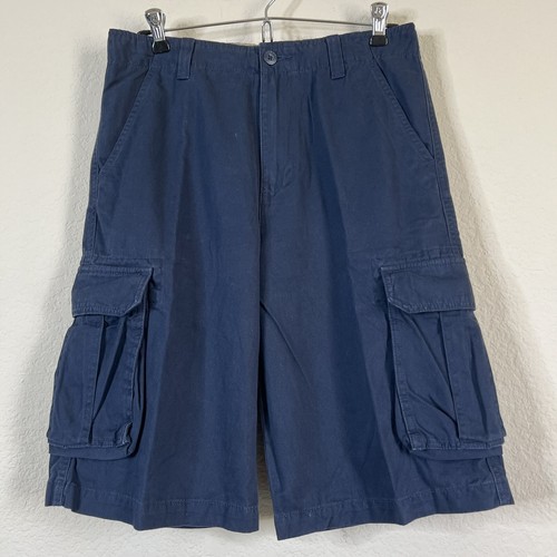 New TOMMY HILFIGER Boy Size 16 Cargo Short Navy Blue | Hiking | Outdoors - Picture 2 of 8