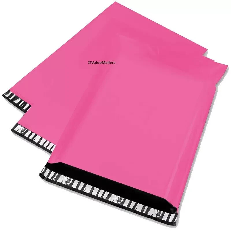 5000 9x12 Pink Poly Mailers Shipping Envelope Couture Boutique Quality PINK Bags