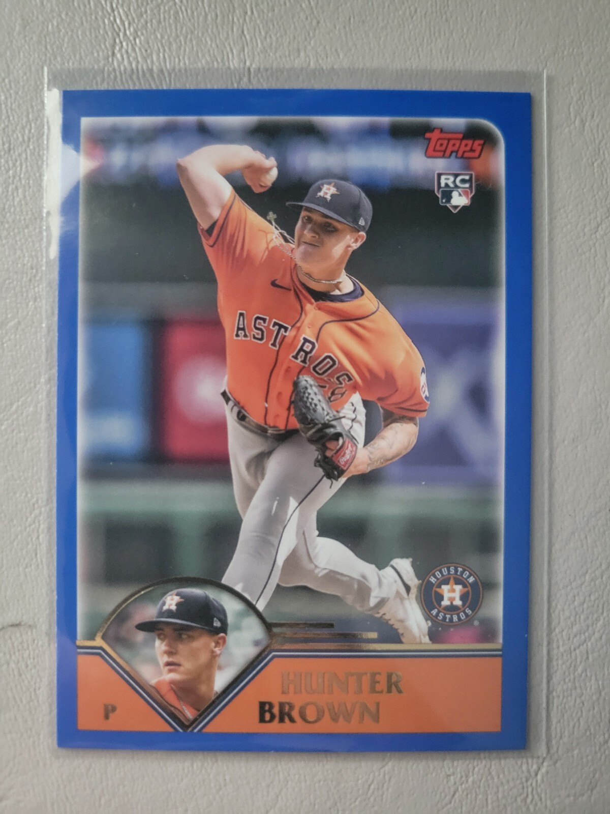 2023 Topps Archives Houston Astros Hunter Brown Rookie #273 RC