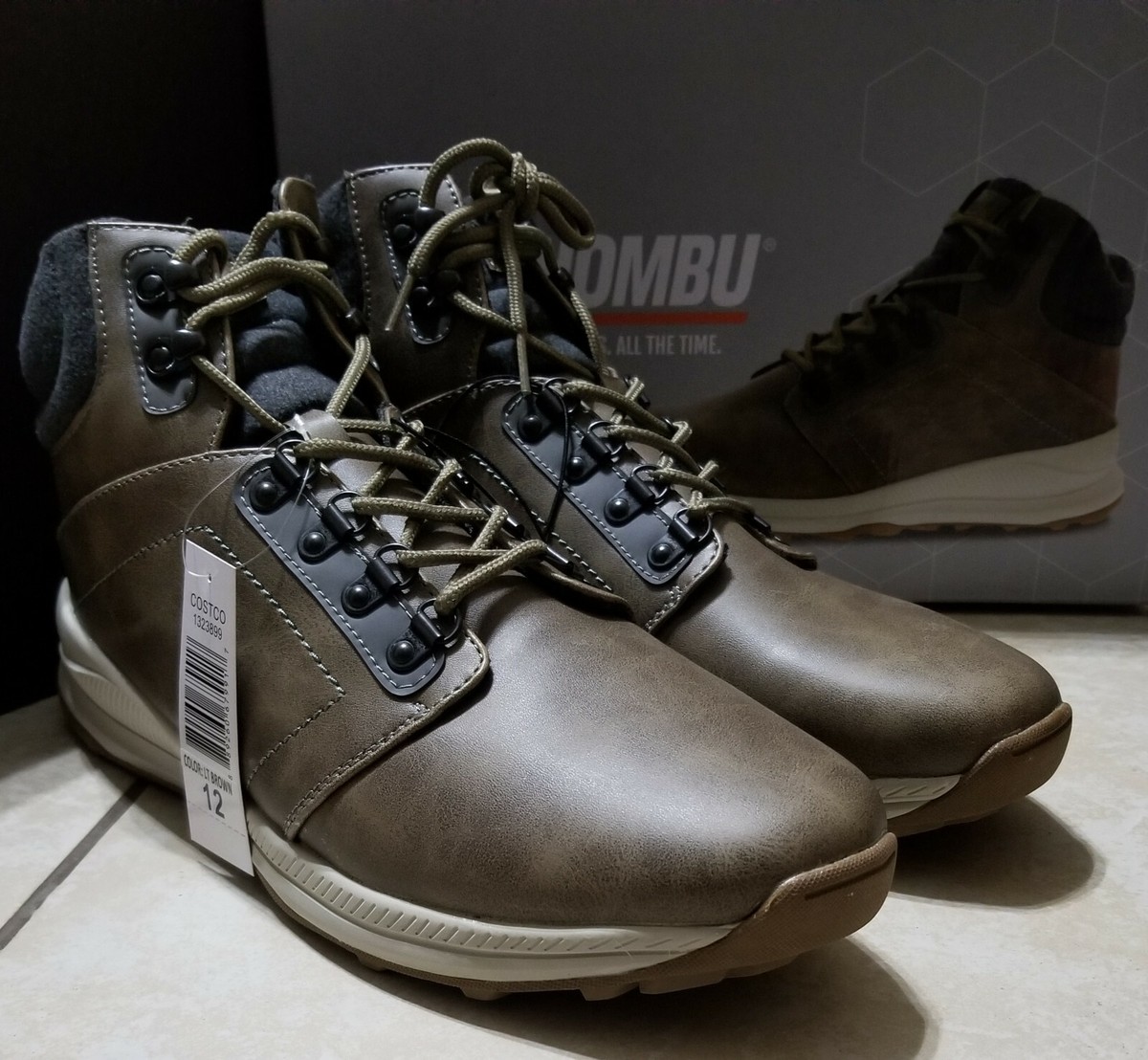 Mens Khombu Nick Memory Foam Boot All Seasons K Grip Comfort  display picture 1