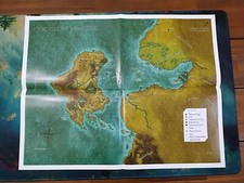 Frog God Games The Isle Of Lymossus RPG Between RPG Map 23" X 18"