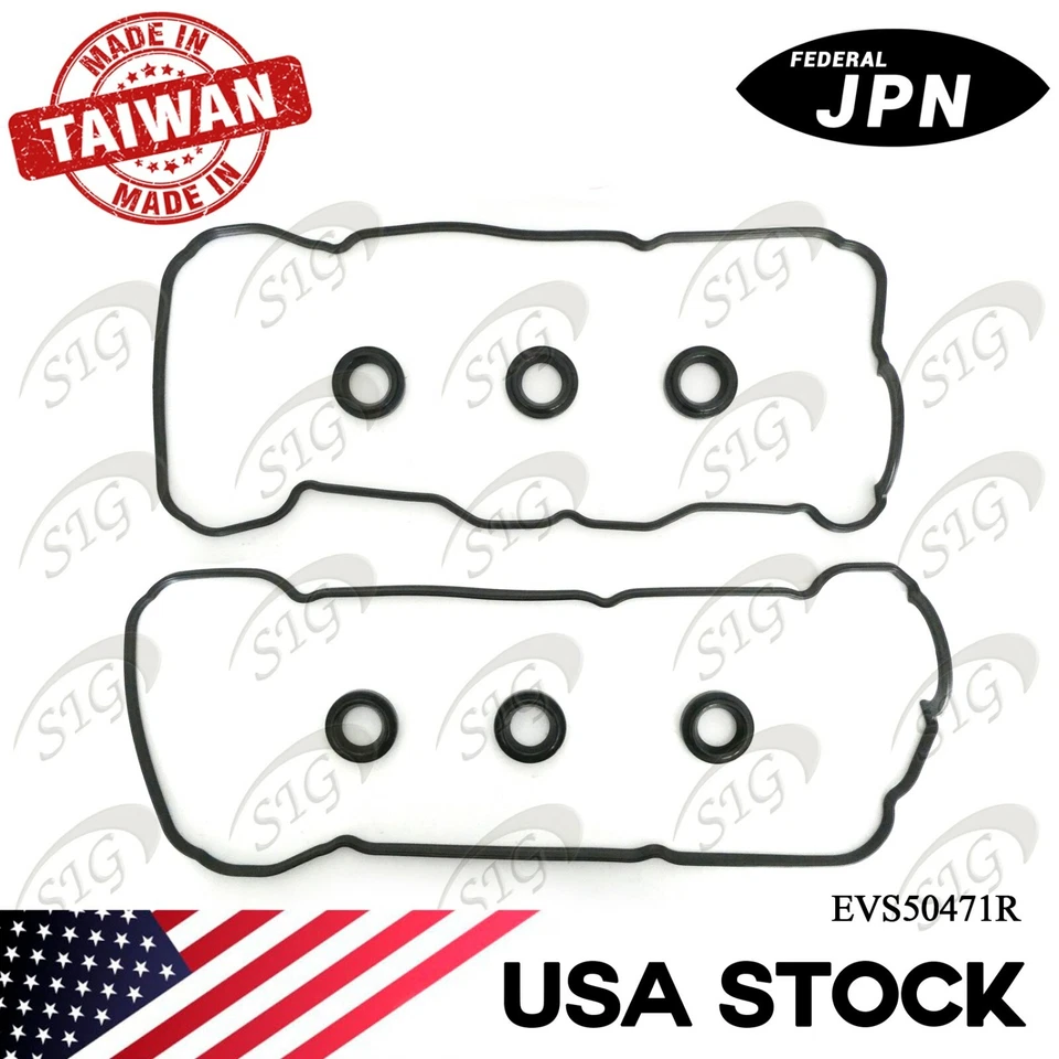 Engine Valve Cover Gasket Set for Toyota Sienna 1998-2001 3.0L V6 2995cc - Изображение 3 из 4