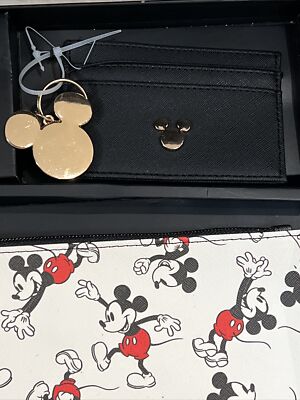Disney Mickey Mouse 3 Piece Set Wristlet - Card Case - Key  display picture 3