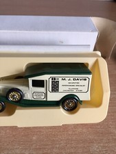 LLEDO  PROMOTIONAL DIECAST MODEL A FORD VAN. M.J.DAVIS DECORTATING.