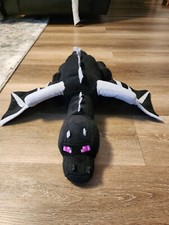 Mojang Jinx Minecraft Black Ender Dragon 24" Large Plush Stuffed Animal