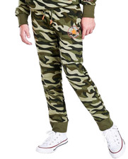 Converse All Star Chuck Taylor Joggers Youth Boys Large Green Camouflage