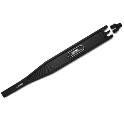 GPM Racing Aluminum Battery Hold-Down Plate Black : 1/10 Traxxas 4-Tec 3.0