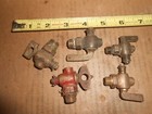 compression release valves-5 brass valves for hit miss engines-tractors-steam