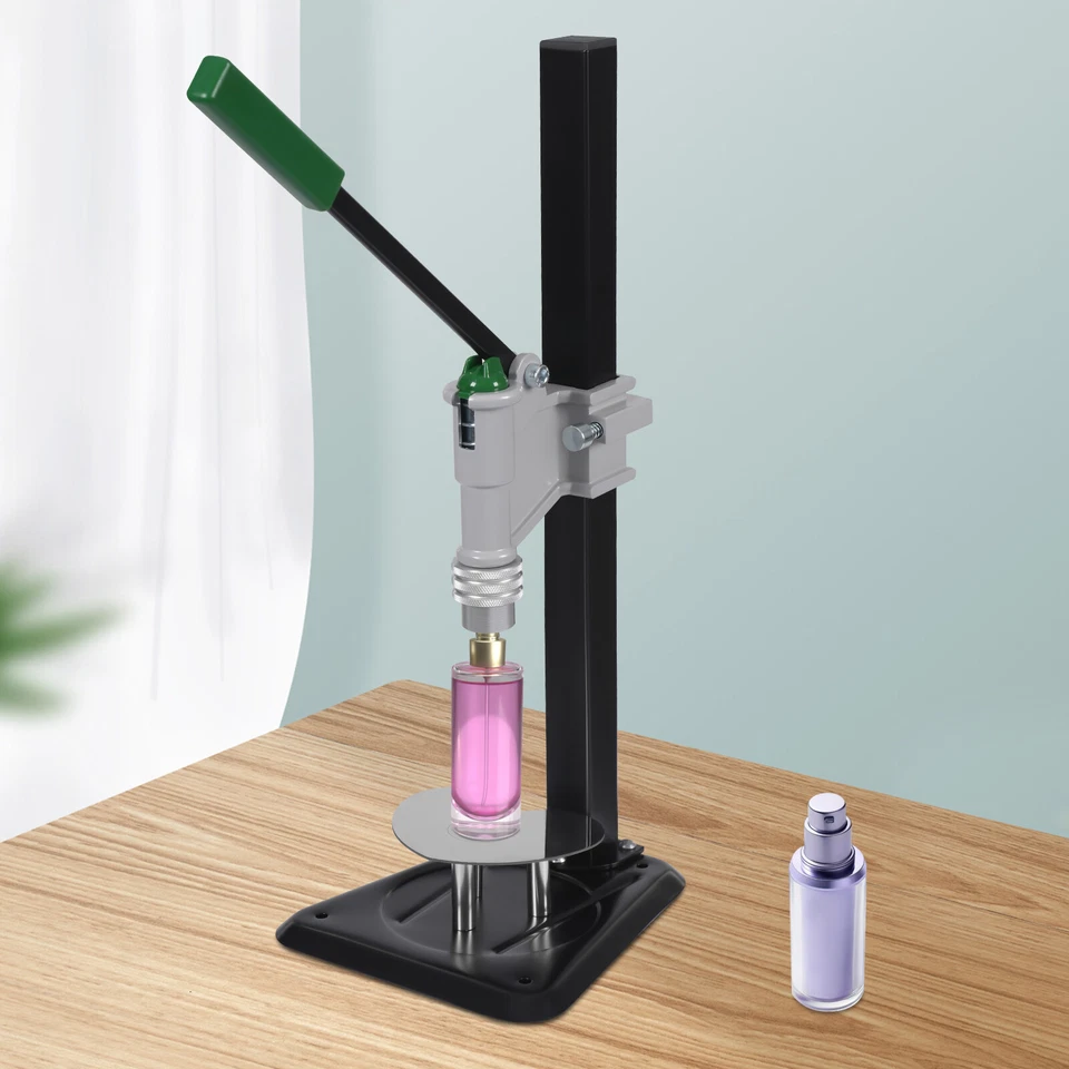 Manual Perfume Capper 13mm 15mm 18mm 20mm Perfume Bottle Crimping Machine Sealer - Image 2 of 4