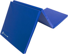 Tri-Fold Folding Thick Exercise Mat with Carrying Handles for MMA, Gymnastics Co