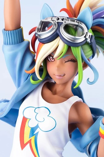 KOTOBUKIYA MY LITTLE PONY BISHOUJO RAINBOW DASH 1/7 scale from Japan - Picture 15 of 18