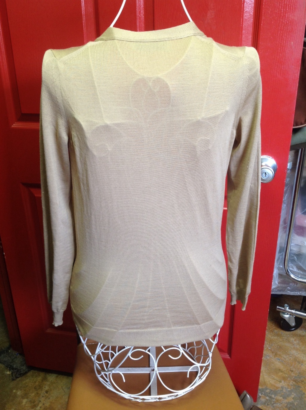 Maglione beige Yves Saint Laurent taglia small