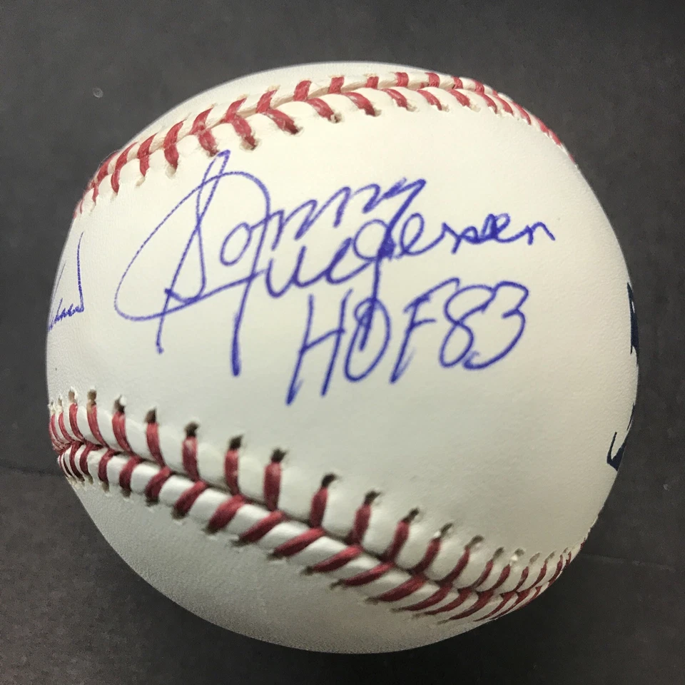 Harmon Killebrew Sonny Jurgensen AUTOGRAPH Sign Rawlings BASEBALL JSA CERTIFIED! - Image 3 of 4