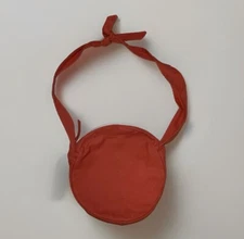 Dagne Dover Women’s Luna Organic Cotton Shoulder Circle Bag Burnt Orange 5.9 L