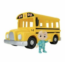 COCOMELON Musical Amarillo AUTOBÚS ESCOLAR JJ Figura Juego Hablar Cantar