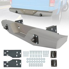 Bare Metal For Dodge Dakota 1997-2004 W Mounting Bracket Rear Step Bumper Steel Bare Metal For Dodge Dakota 1997-2004 W Mounting Bracket Rear Step Bumper Steel
