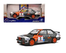 Solido 1:18 1990 BMW E30 Rally Ypres Diecast Model Car S1801519 New In Box Black