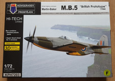 KP (AZ Model) Martin Baker M.B. 5 "British Prototype" KPH 7203 - 1:72 Kovozávody