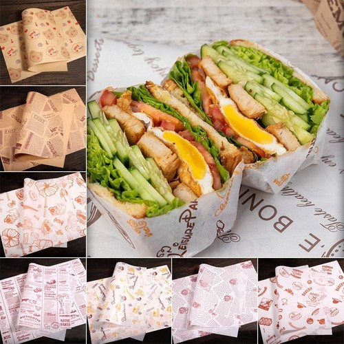 Resistant Baking Paper Food Wrapping Gift Paper Wax Paper