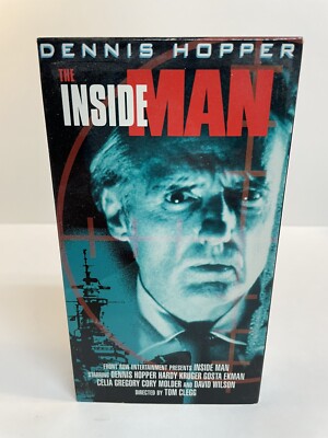  The Inside Man  VHS TAPE Dennis Hopper