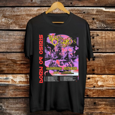 Born of Osiris Band Tour America 2025 T Shirt Full Size S-5XL
