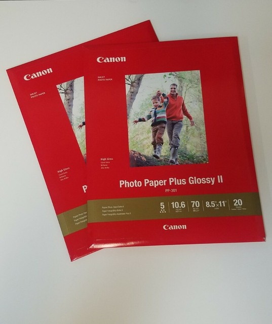 canon photo paper plus glossy ii 4x6 400 sheets