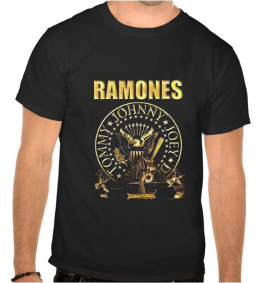 Ramones Rock Music Logo schwarz T-Shirt -1042