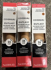 3 Covergirl Outlast Extreme Wear Concealer #862 Natural Tan